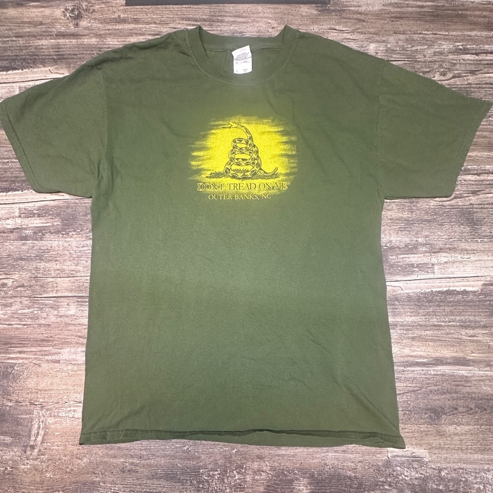 Outer Banks, NC - “Don’t Tread on me” T-shirt - Large